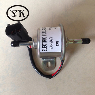 Bơm xăng, bơm dầu ô tô 12v. Bơm dầu 2 đầu thẳng hộp catton