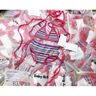 Đồ bơi bikini bé gái 2 mảnh hot trend 2025 | Size 10–45kg | Chống nắng, co giãn, siêu dễ thương