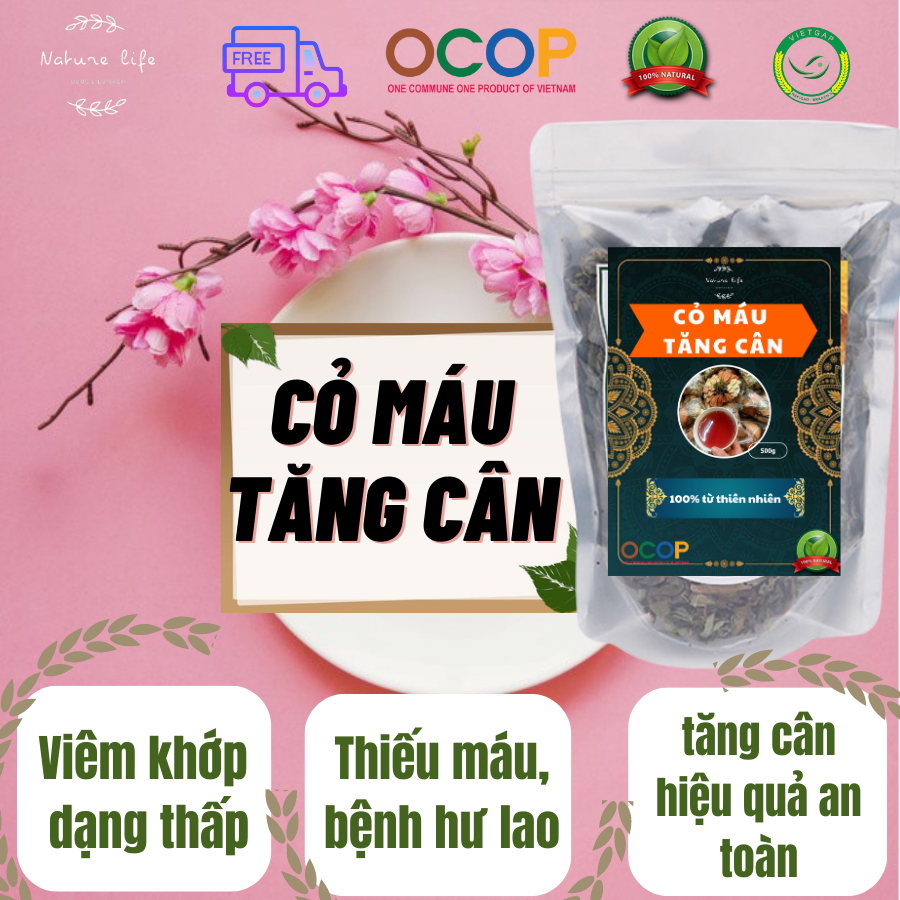 1kg Cỏ máu tăng cân chuẩn sạch gồm 15 gói nhỏ tăng 2 …