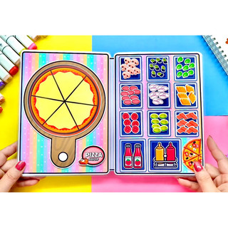 Cửa hàng Pizza của Toca - Búp bê giấy
