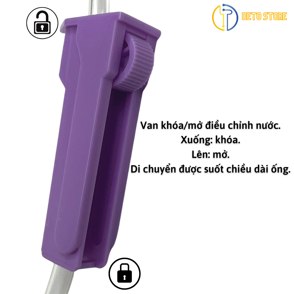 Túi truyền thụt tháo đại tràng cà phê Enema, Cafe Gerson, túi truyền súc ruột 1200ml (Túi cho ăn)