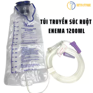 Combo 10 Túi truyền súc ruột Enema,thải độc đại tràng, túi cho ăn (chưa bao gồm dây truyền)