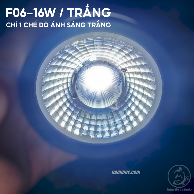 Đèn LED RỌI COB F06 Có Cáp Treo - Ánh Sáng Trắng / Màu RGB Cho Hồ Cá ...
