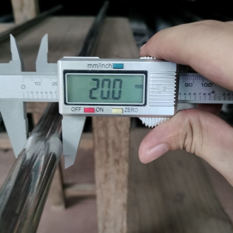 Trục tròn đặc Inox 304 đường kính 16, 18, 20, 22, 25mm (dài 0.5m/1m ...