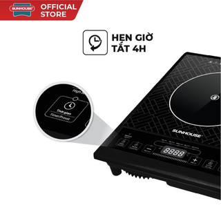 Bếp hồng ngoại cơ Sunhouse SHD6011 2000W, Bếp điện nhiều chế độ