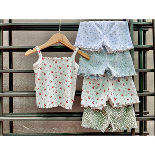 Bộ 2 dây chất liệu thun tăm siêu mềm cho bé gái