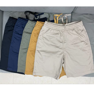 Short nam kaki uni ,lưng thun, túi dọc thân, dây buộc (cắt tag)