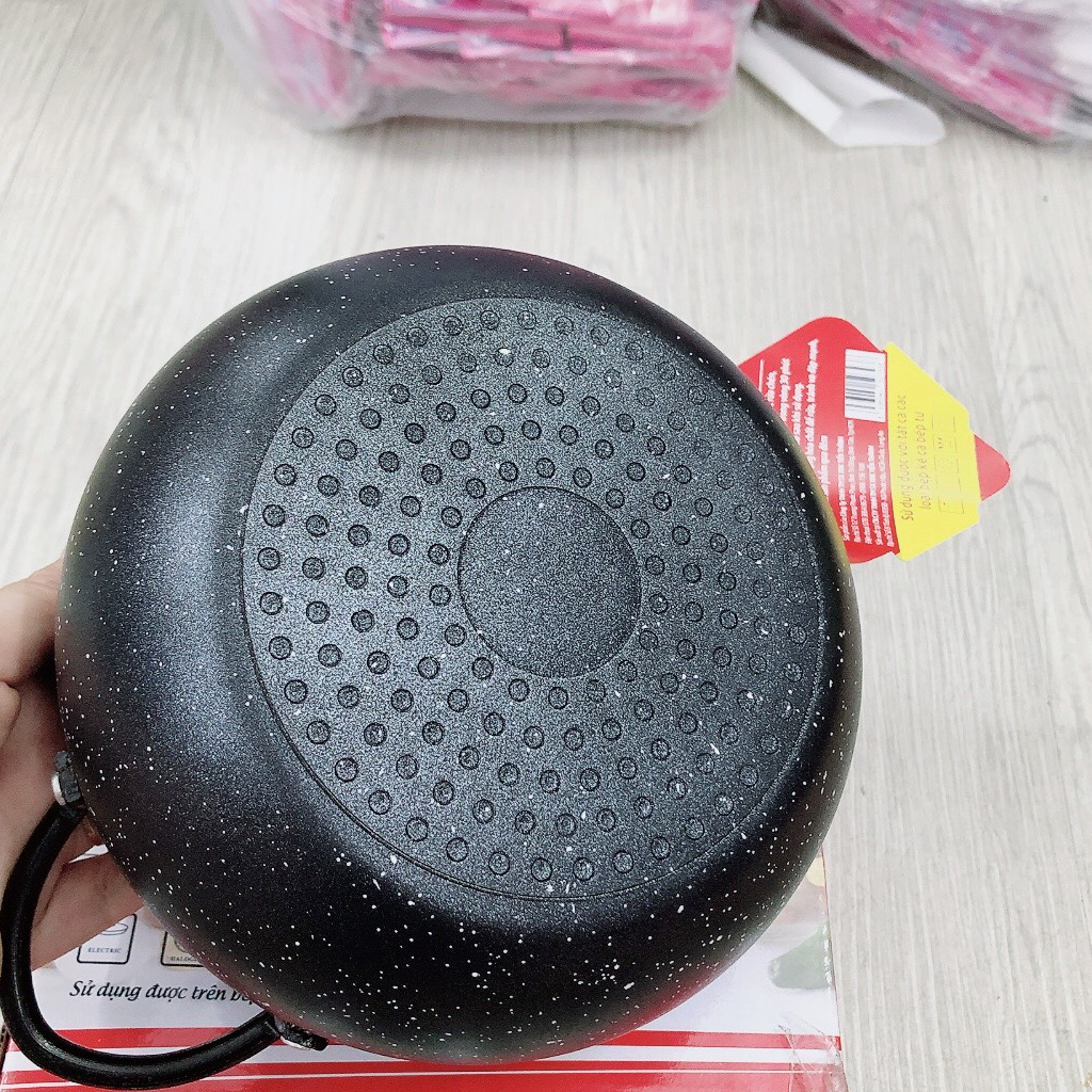 Nồi vân đá chống dính 12cm - 24cm - nồi cơm niêu, kho quẹt , kho tộ