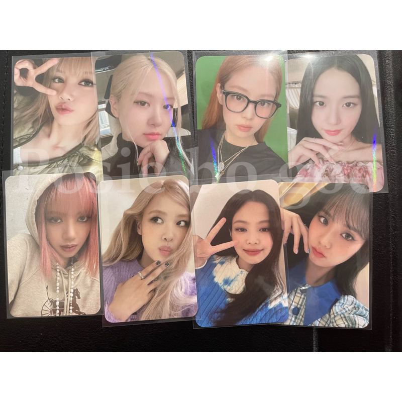 [OFFICIAL BLACKPINK] Card Blackpink mbs có sẵn - Jen kính, R holo ...