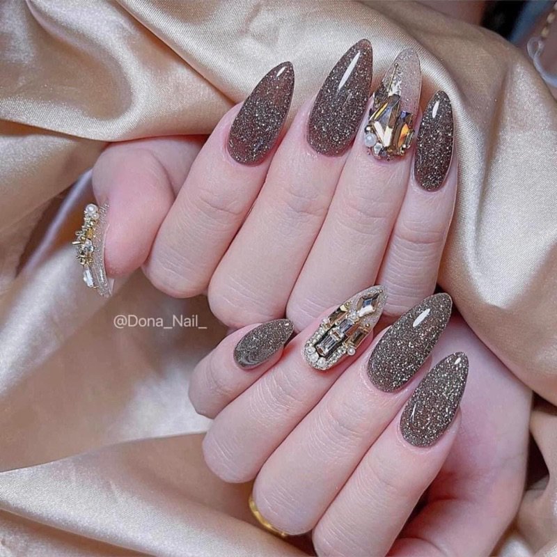 Sơn gel AS GIẢ BỘT MỚI AYS 9 chai đỏ nhọn 15ml siêu HOT