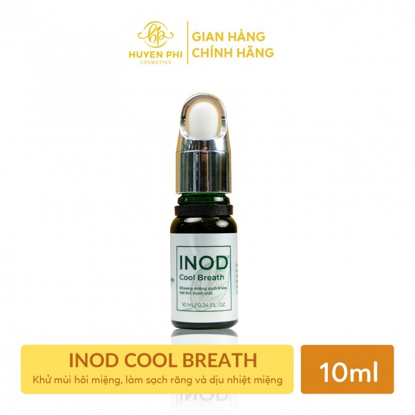 Tinh Dầu Răng Miệng Cool Breath Inod Huyền Phi 10ml-Giúp Giảm Sâu Răng, Hôi Miệng, Làm Sạch Khoang Miệng Cho Cả Gia Đình