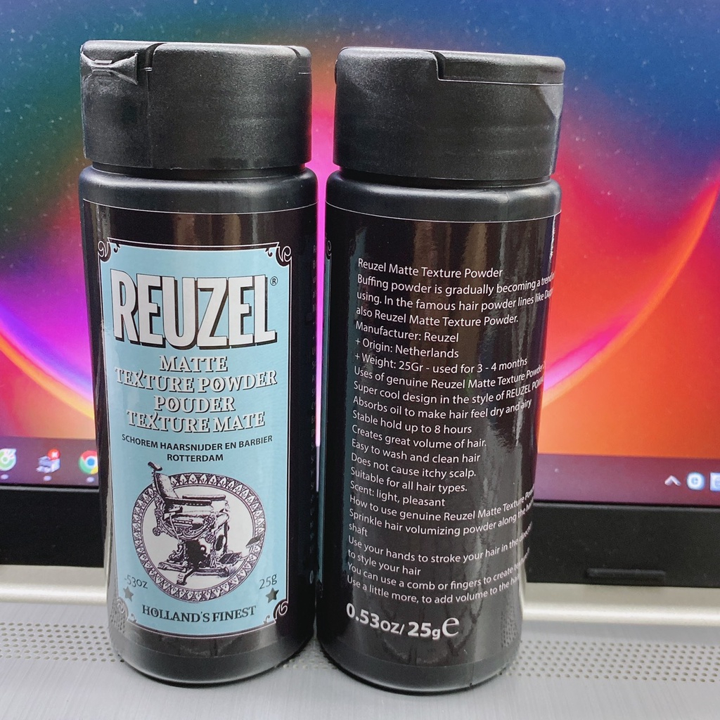 REUZEL _ Bột tạo phồng Tóc REUZEL Matte Texture Powder - 15g - Hàng ...