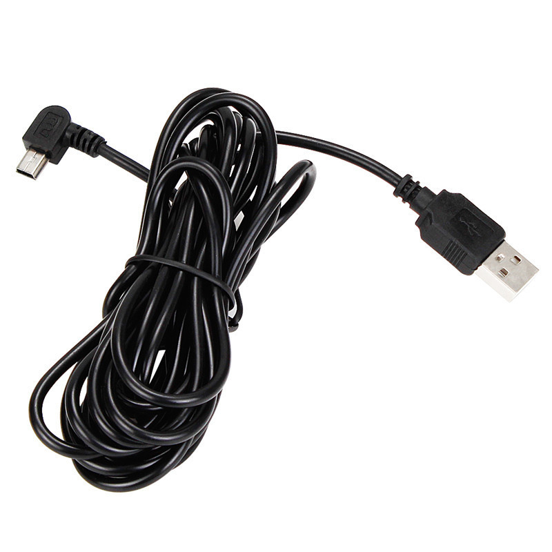 Dây cáp nguồn USB cho camera hành trình xe ô tô dài 3.5m giắc Mini USB ...