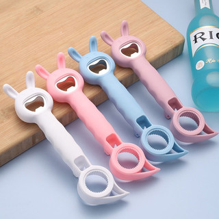 Dụng Cụ Mở Bia Mở Nắp Lon Đa Chức Năng, Dụng Cụ Mở Nắp Chai 4 Trong 1 Hình Thỏ Siêu Dễ Thương 88389 mienphivanchuyen199k