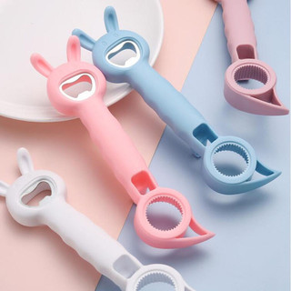 Dụng Cụ Mở Bia Mở Nắp Lon Đa Chức Năng, Dụng Cụ Mở Nắp Chai 4 Trong 1 Hình Thỏ Siêu Dễ Thương 88389 mienphivanchuyen199k