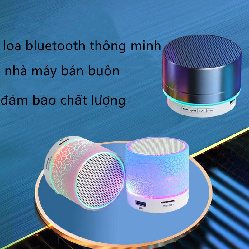 【VẬN CHUYỂN NHANH】Loa Bluetooth Mini Led 3 Màu Trong Suốt , Âm Hay Bass ...