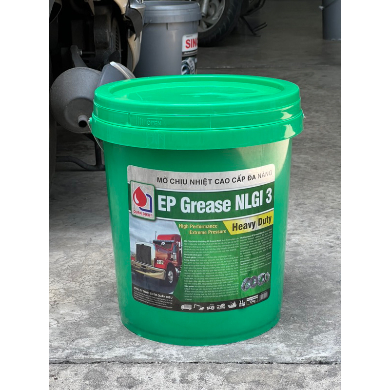Mỡ Chịu Nhiệt Đa Năng EP Grease (EP000, EP00, EP0, EP1, EP2, EP3) (Xô