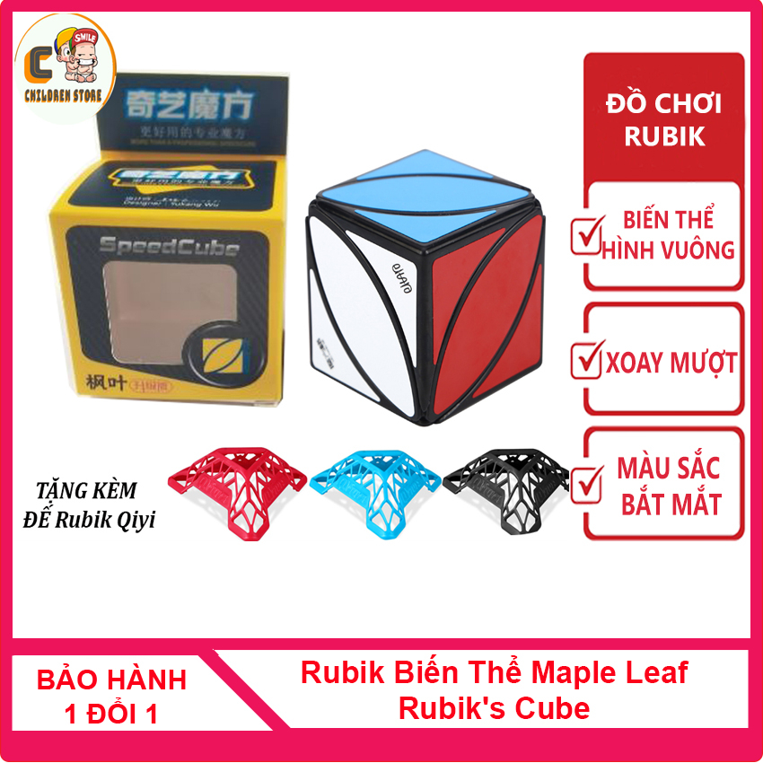 Rubik biến thể Maple Leaf Rubik's Cube Children Store, tốc độ xoay ...