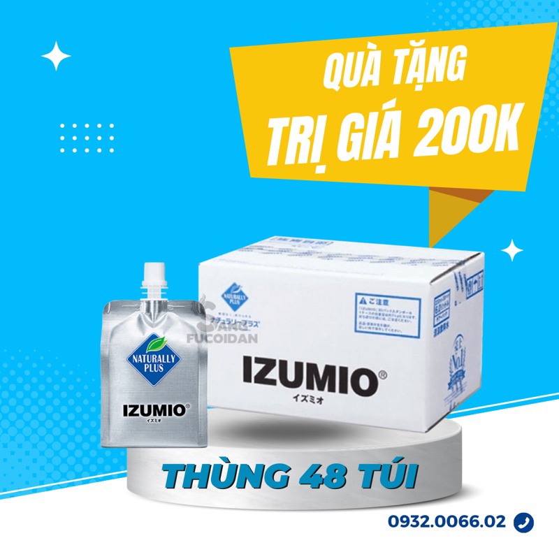 Nước uống Izumio có đảm bảo an toàn cho sức khỏe không? 
