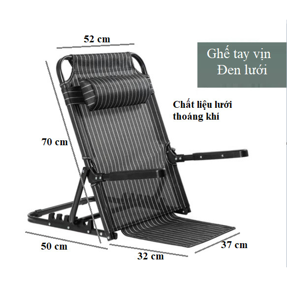 Ghế Bệt Tựa Lưng Cho Người Bệnh, Học Sinh, Sinh Viên Ngồi Thư Giãn