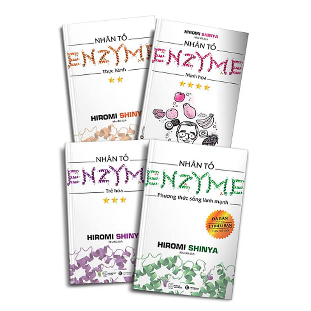 Sách Nhân Tố Enzyme (Trọn Bộ 4 Cuốn) - Hiromi Shinya | Shopee Việt Nam