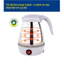 Ấm bình Siêu Tốc Đun Sôi Nước Gấp Gọn Cho Du Lịch sus304-Siêu Nhanh Chóng -Cao Cấp-tiện dụng-dễ mang theo