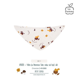 La Pomme SS2023 phụ kiện sơ sinh cho bé