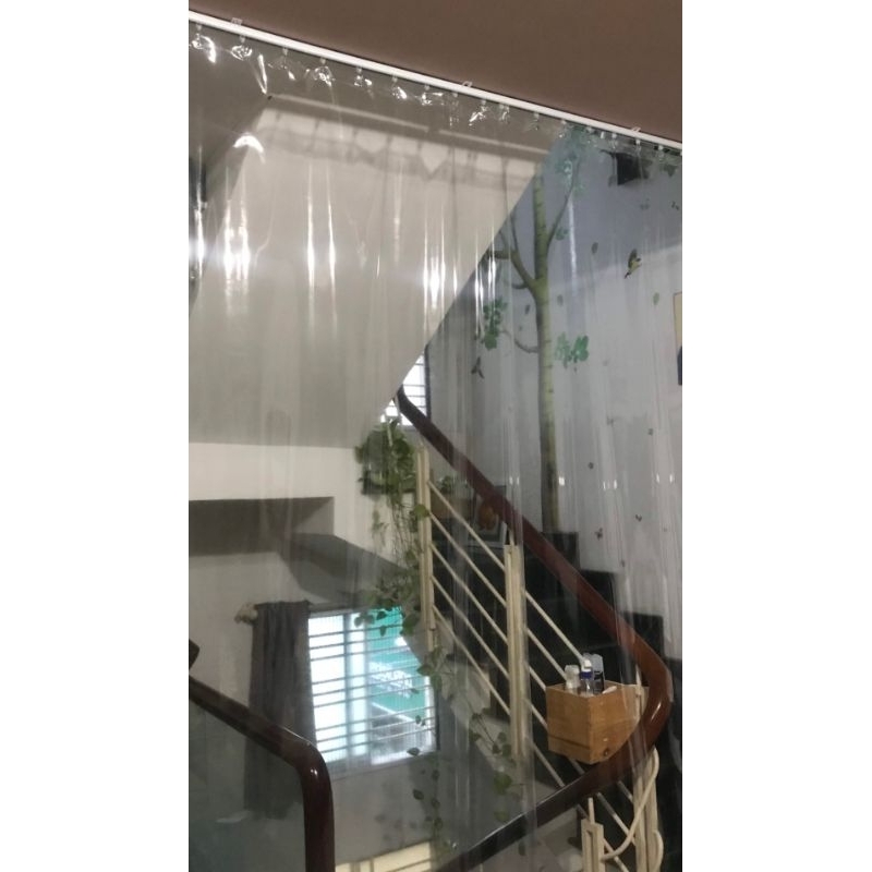 TẤM RÈM PVC TRONG SUỐT 4M X 1M5 X 0.08MM | Shopee Việt Nam