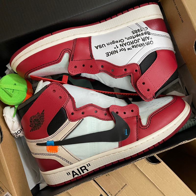 Giày Air Jordan 1 Off White Chicago | High Quality | Shopee Việt Nam