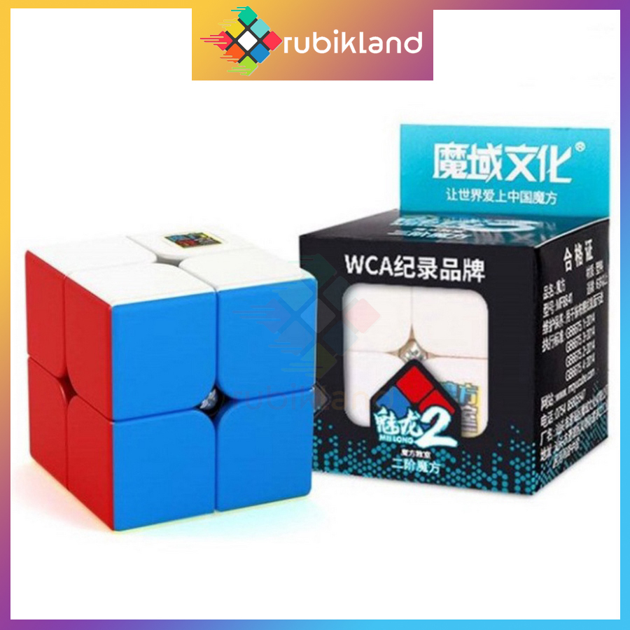 Rubik 2x2 MoYu MeiLong 2x2x2 Stickerless Rubic 2 Tầng Đồ Chơi Trí Tuệ ...