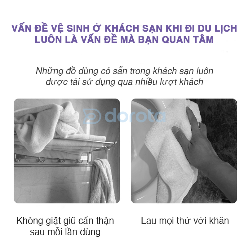 Ảnh Khăn mặt dùng 1 lần dạng viên nén gói 20 viên dùng hàng ngày du lịch nhỏ gọn cất vali túi sách KMN1 1