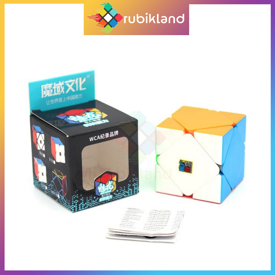 Rubik Skewb MoYu MeiLong Stickerless Rubic Biến Thể Đồ Chơi Trí Tuệ Trẻ ...