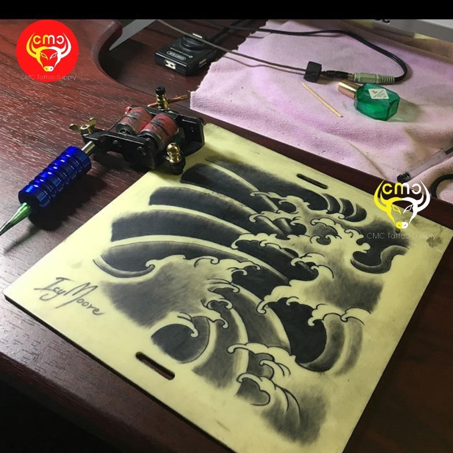 [SALE] Da giả tập xăm Mithra Silicon 20x20cm chính hãng CMC Tattoo