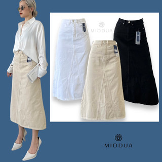 MIDDUA - VJ036 Váy Midi dài chữ A