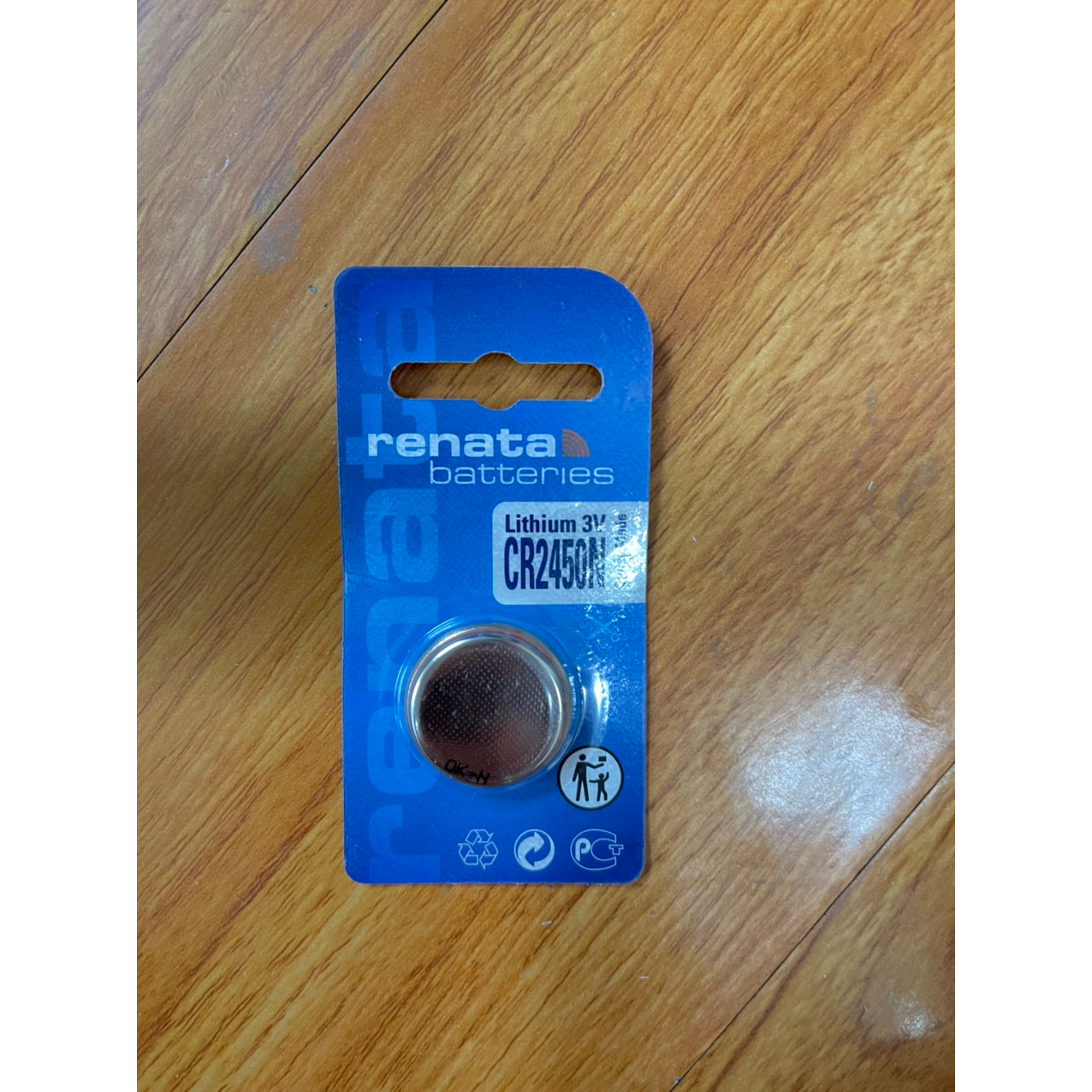 Pin Renata CR2450N 3V chính hãng thay điều khiển các loại pin 2450 ...