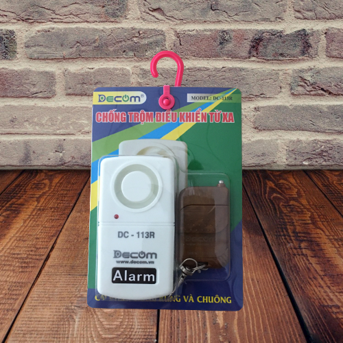 Báo rung chống trộm kèm remote, Báo rung cảm biến chuyển động chống ...
