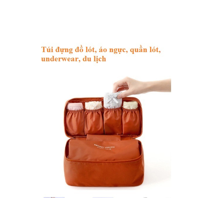 Túi đựng đồ lót, áo ngực, quần lót, underwear, du lịch...