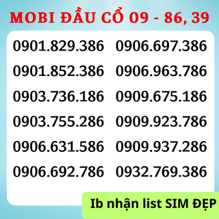 Sim Đẹp Lộc Phát 68 Đầu 0789 Mobifone Số Đẹp Hải Phòng - Hapo Shop Giá Tốt  Tháng 8, 2023 | Mua Ngay | Shopee Việt Nam