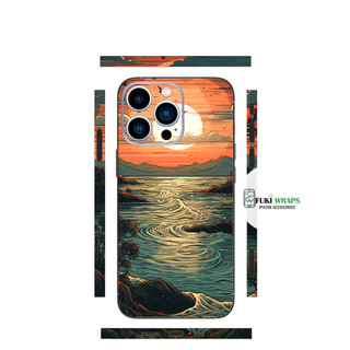 Tấm dán Skin Mặt Sau Phong Cảnh MS01 FULL VIỀN 14 pro max , 13 pro max , 12 pro max , 11 pro max , xs max - FukiShop