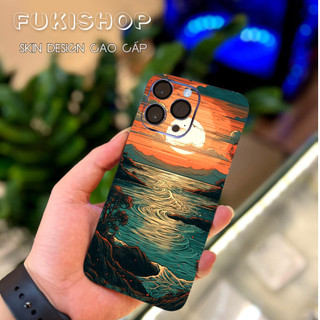 Tấm dán Skin Mặt Sau Phong Cảnh MS01 FULL VIỀN 14 pro max , 13 pro max , 12 pro max , 11 pro max , xs max - FukiShop