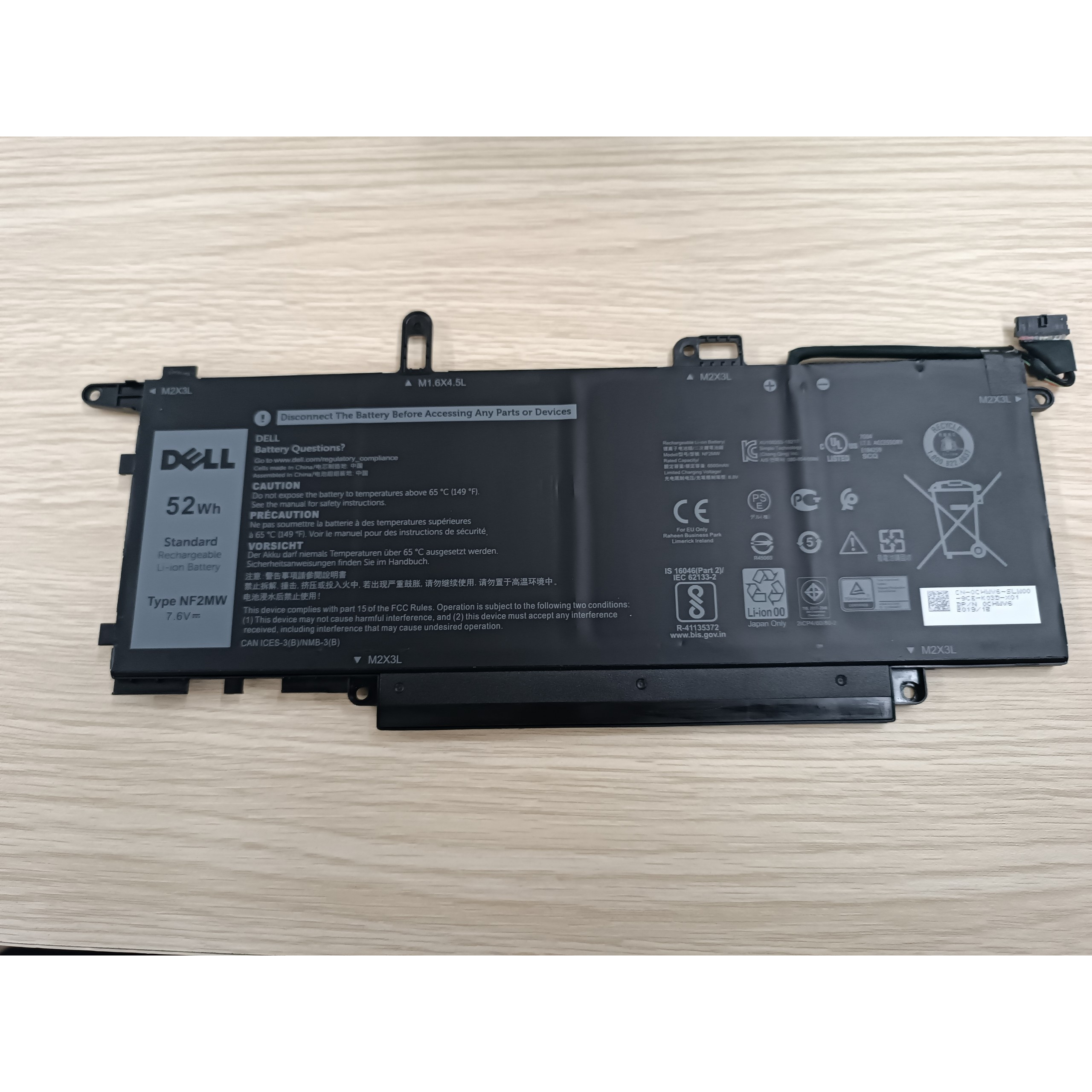 PIN MÁY TÍNH DELL LATITUDE 7400 2 IN 1 Latitude 9410 0C76H7 0G8F6M
