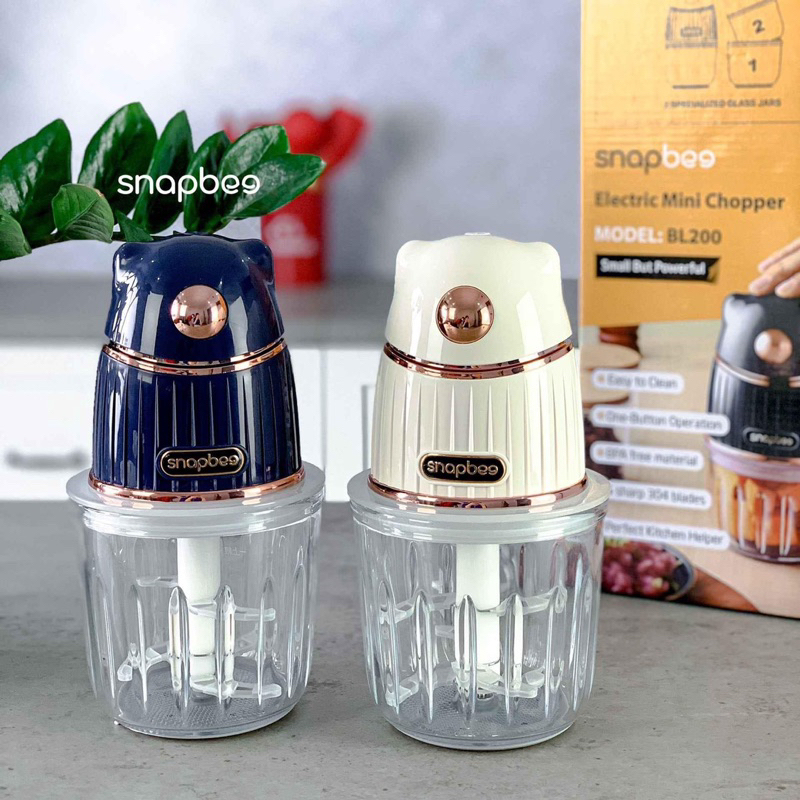 Máy Xay Thịt Snapbee BL200 - Máy Xay Đa Năng 2 Cối, 2 Lưỡi Dao (Chính ...