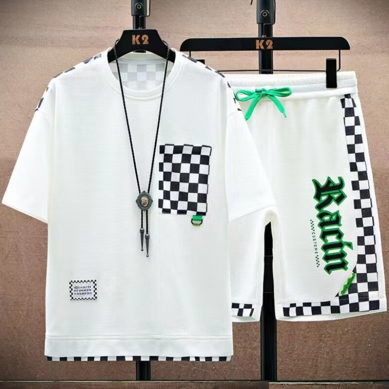 Set đồ bộ HappyFamily họa tiets caro RACIN trẻ trung chất cotton 100 cao cấp