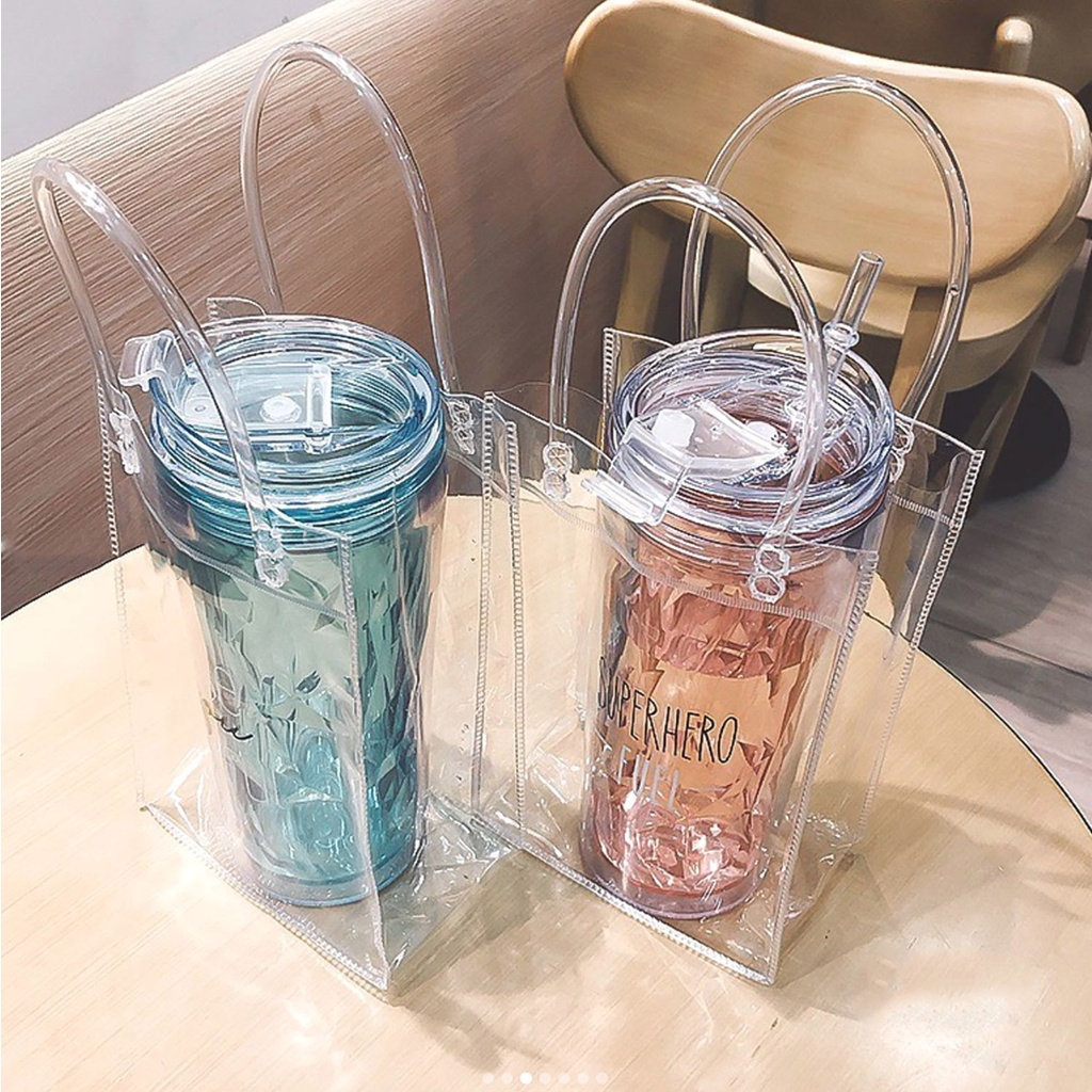 Túi trong suốt đựng bình ly giữ nhiệt BOTTLY