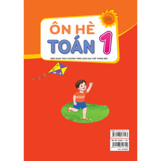 Sách - Bộ 2 cuốn Ôn Hè Toán + Tiếng Việt Lớp 1 Cánh Diều - ndbooks