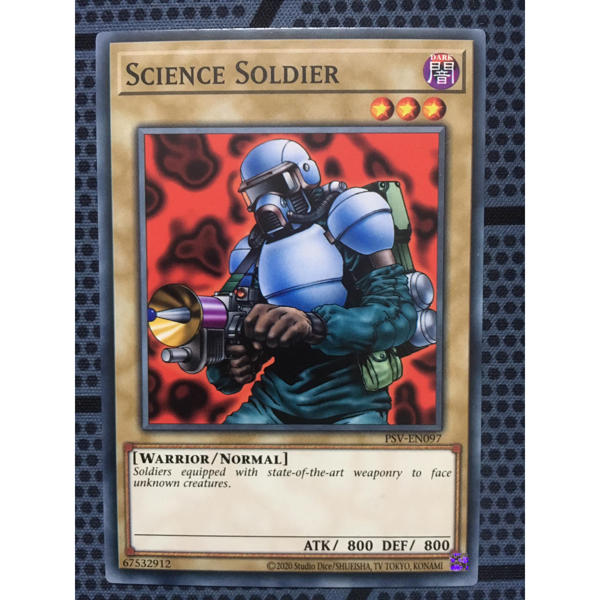 Bài yugioh thời đầu duel monster - Science Soldier - PSV-EN097 - Common ...