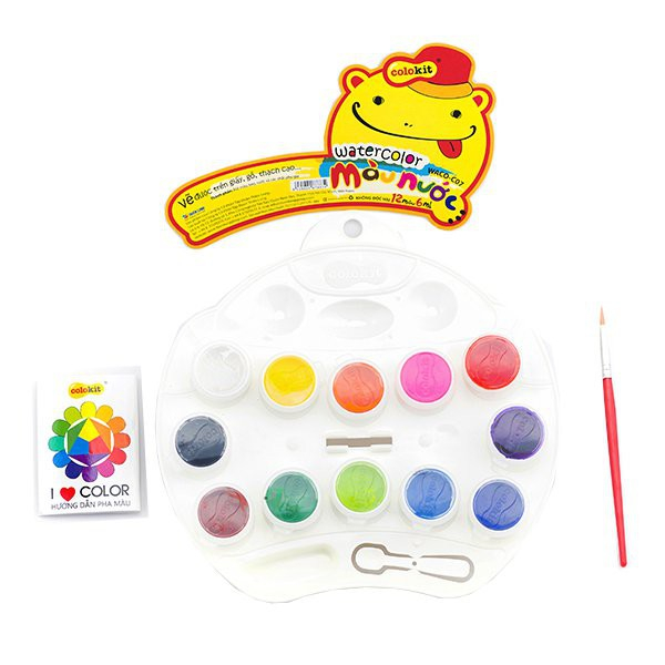 Màu nước Colokit WACO-C07 Dễ tan hoàn toàn trong nước, và dễ dàng rửa sạch khi dính tay