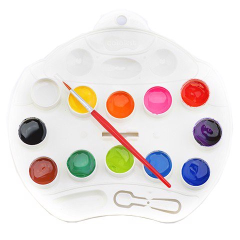 Màu nước Colokit WACO-C07 Dễ tan hoàn toàn trong nước, và dễ dàng rửa sạch khi dính tay