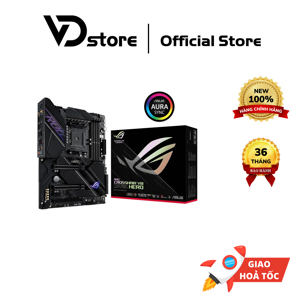 Mainboard Asus X570 Rog Crosshair Viii Dark Hero New ChÍnh HÃng Shopee Việt Nam 9681