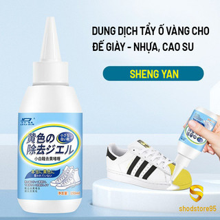 Chai tẩy ố đế giày, tẩy ố vàng trên nhựa, cao su
